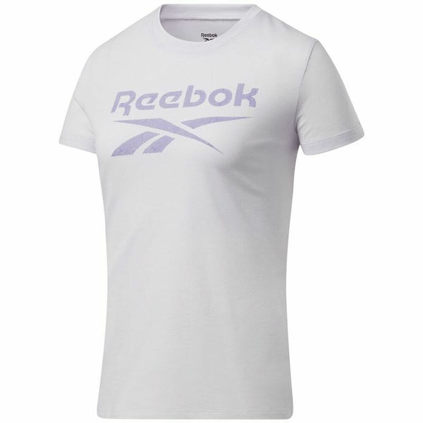 Women’s Short Sleeve T-Shirt Reebok Workout Ready Supremium Purple