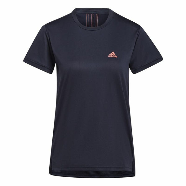 Women’s Short Sleeve T-Shirt Adidas Aeroready Designed 2 Move Black