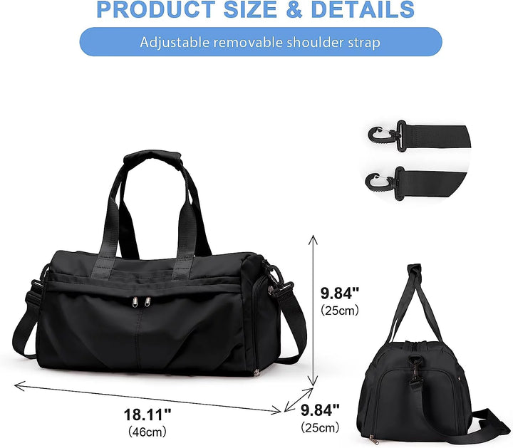 Unisex Waterproof Sports Duffel Bag